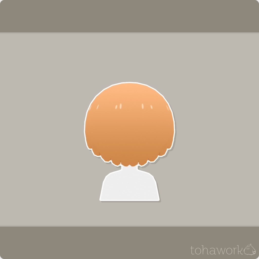 【ロポさん/ウィッグ】ふわゆるA