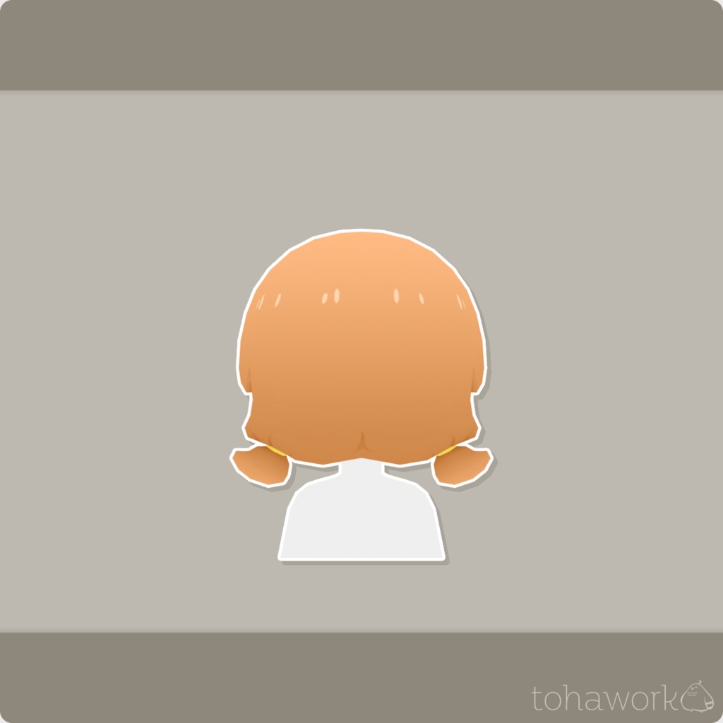 【ロポさん/ウィッグ】ふわゆるB