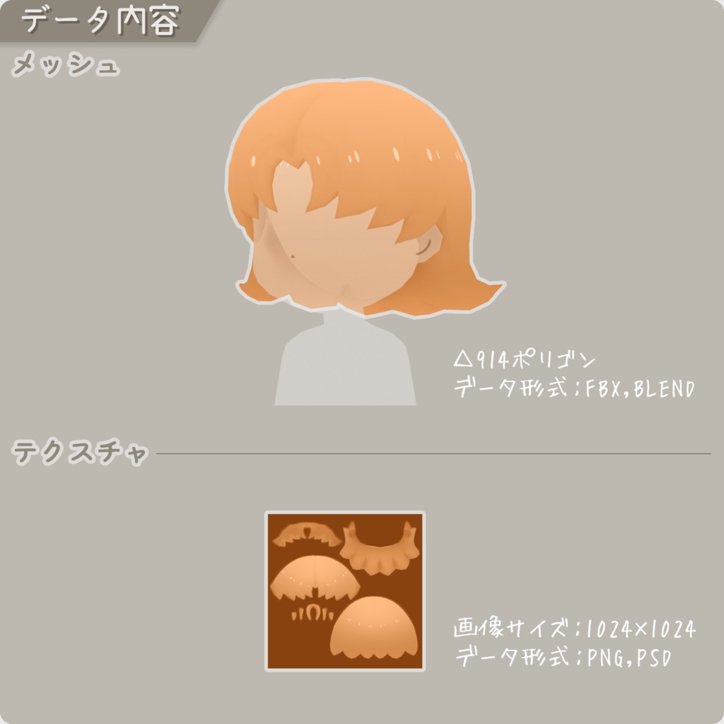 【ロポさん/ウィッグ】やんちゃB