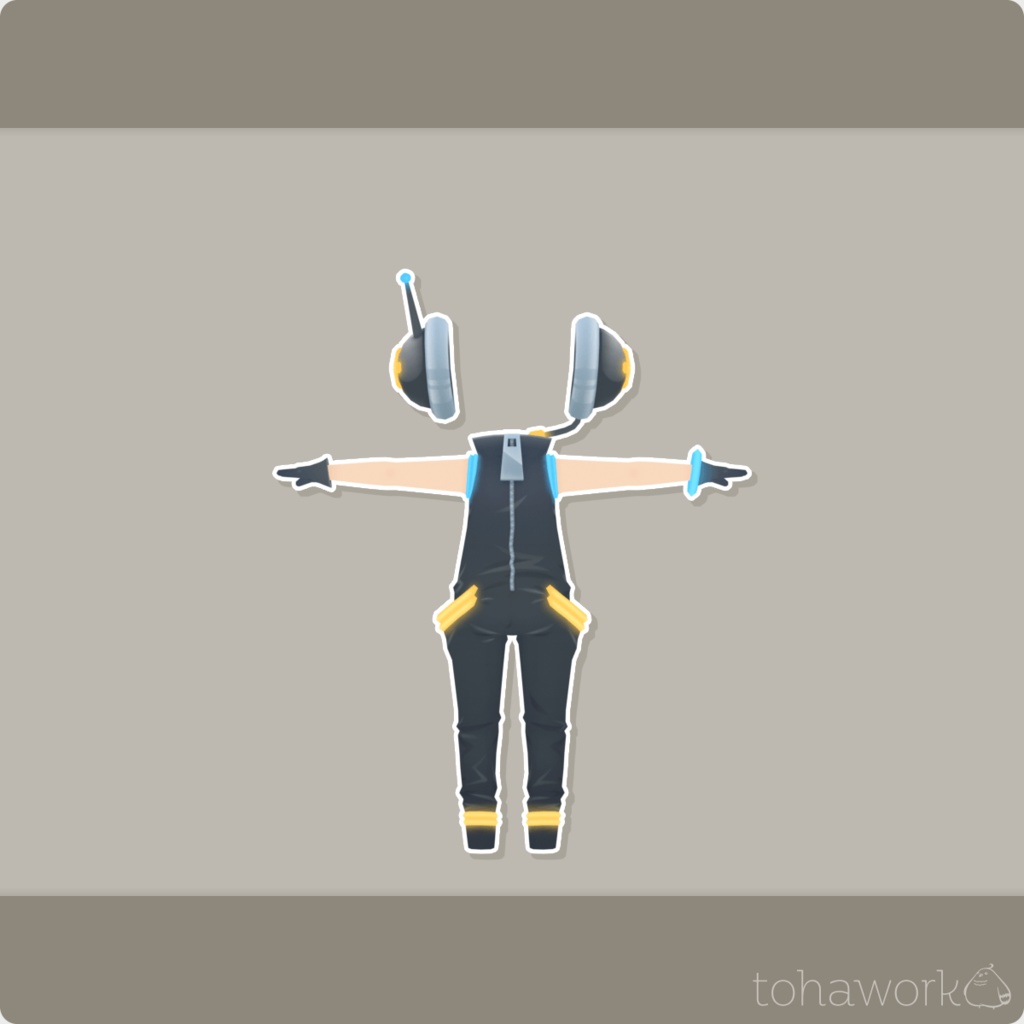 【ロポさん/コスチューム】ネオンA