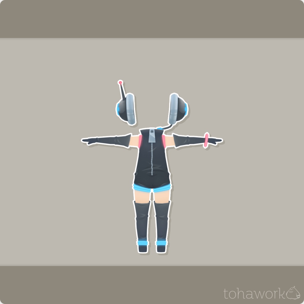 【ロポさん/コスチューム】ネオンB