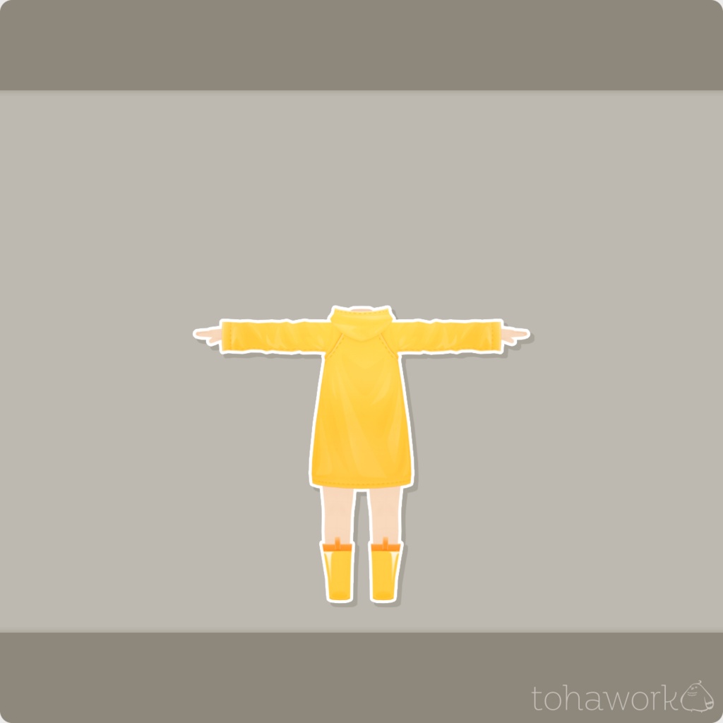 【ロポさん/コスチューム】レインコート