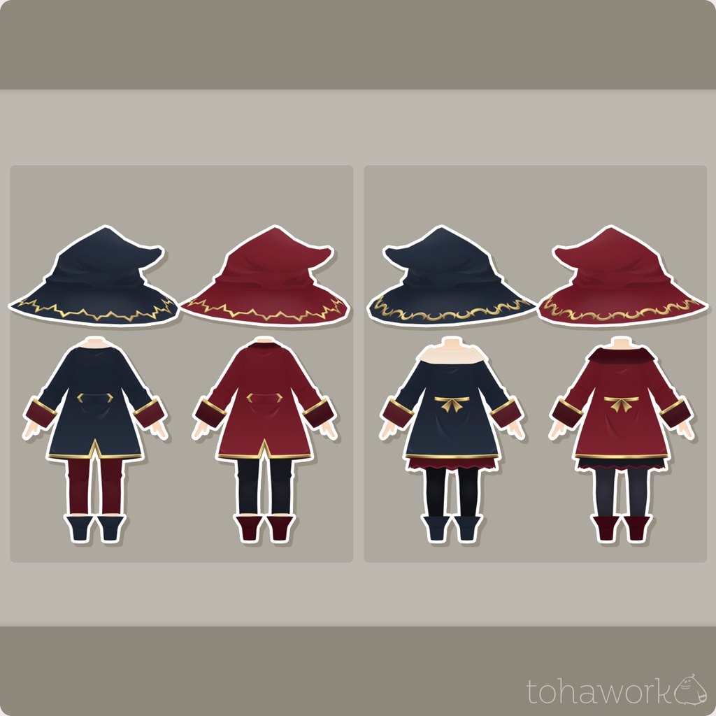 【ロポさん/エトセトラ】いろかえテクスチャ / マジカル