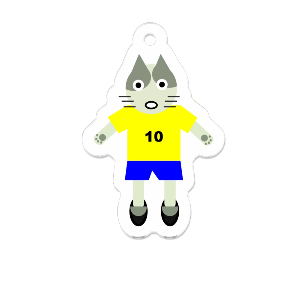 😺㌠ football アクリルキーホルダー