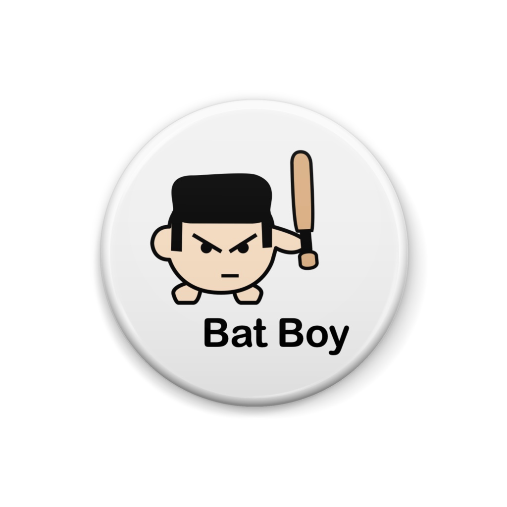 Bat Boy 缶バッジ 