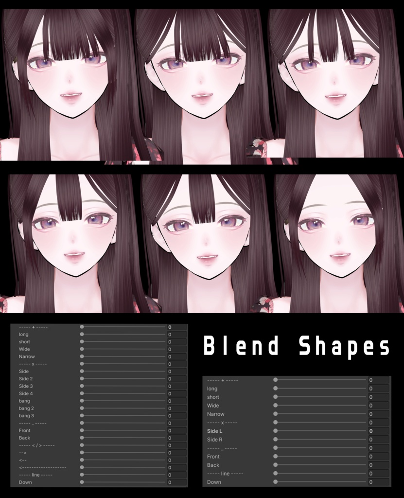 【Shinra】 simple Hair