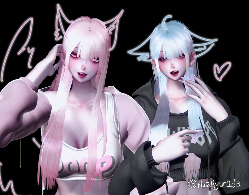 【Shinra】 simple Hair