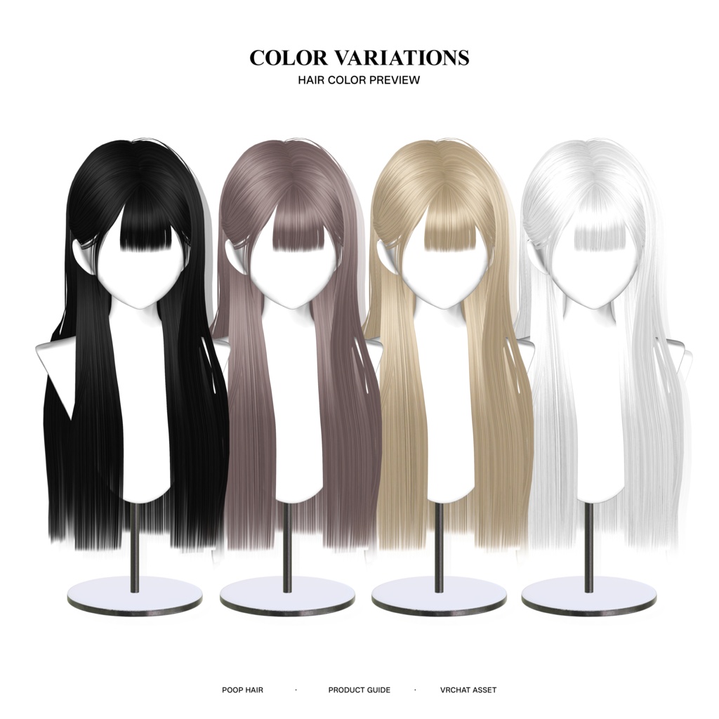 HAIR 01 // SALE中 600円 → 400円 // Update 2.0