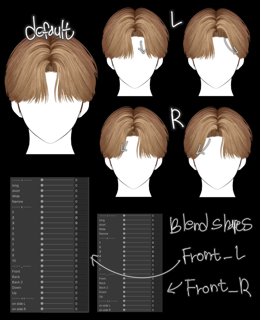 【Minase】 simple_Hair_02