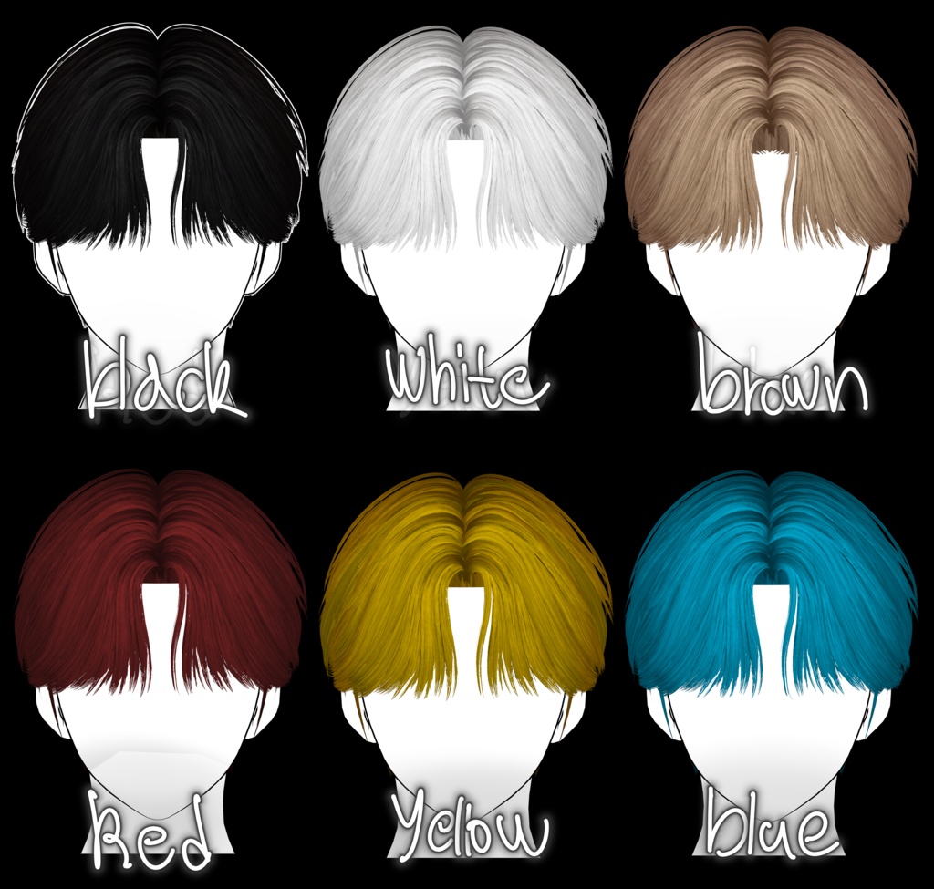 【Minase】 simple_Hair_02