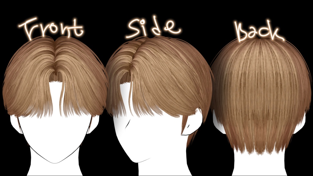 【Minase】 simple_Hair_02