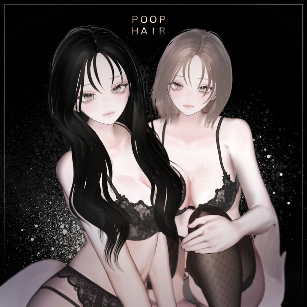 ꣑୧ 【 Shinra & Lumina 】 ꣑୧ simple Hair 04&05