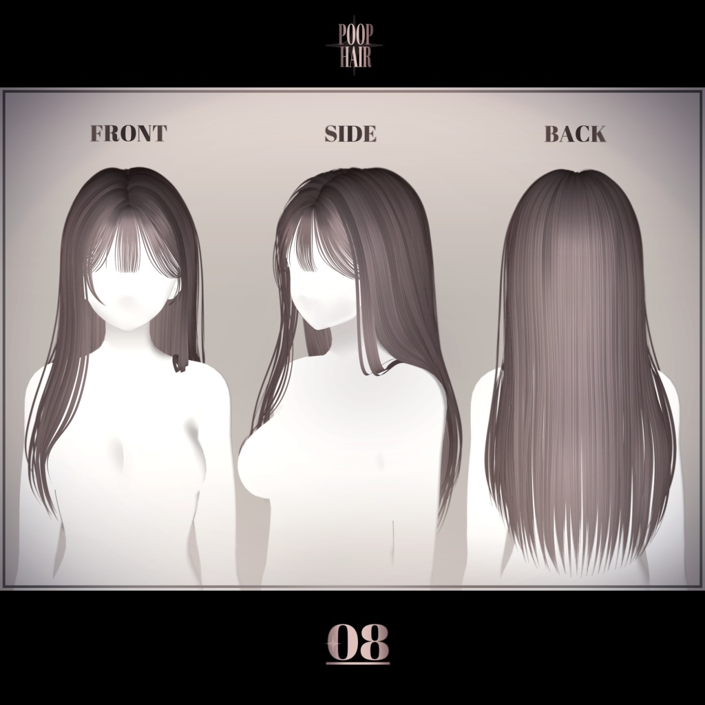 【8 avatars】 HAIR 08