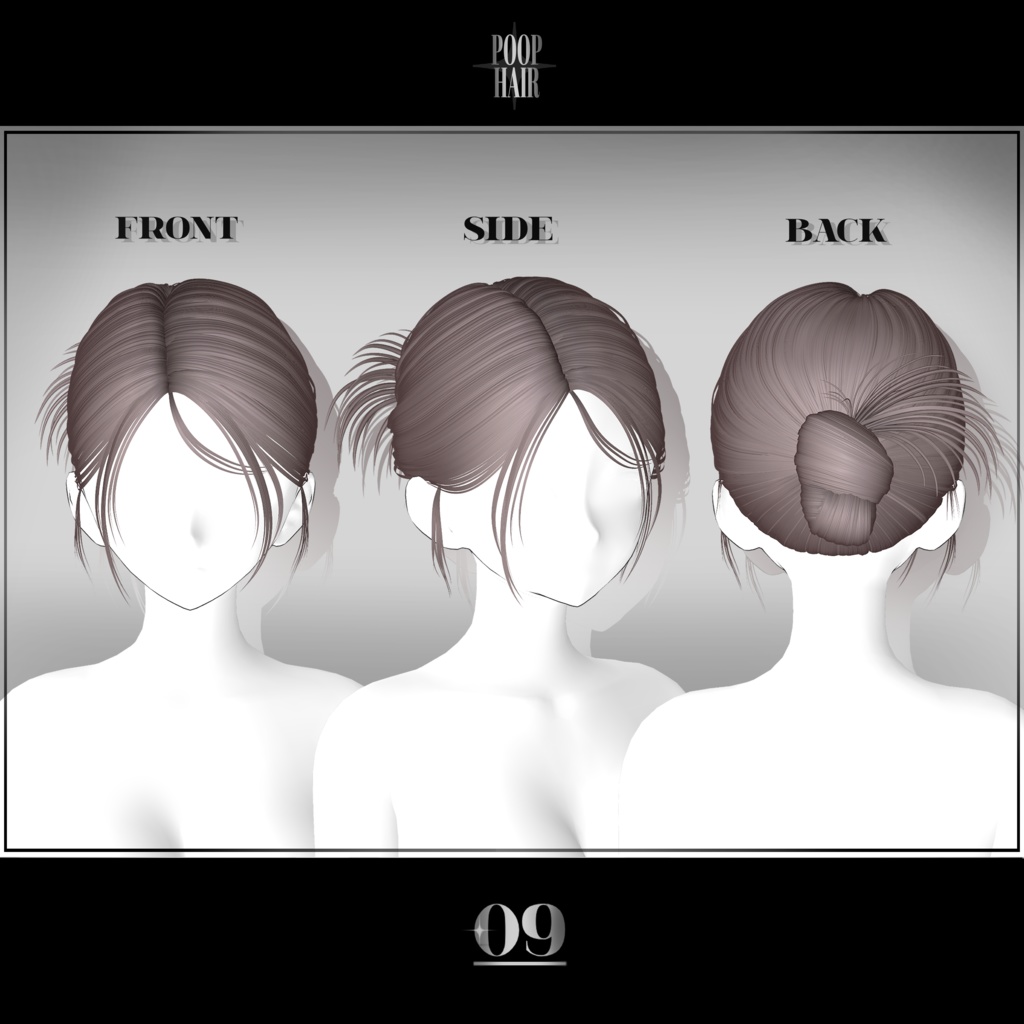 【5 avatars】 HAIR 09