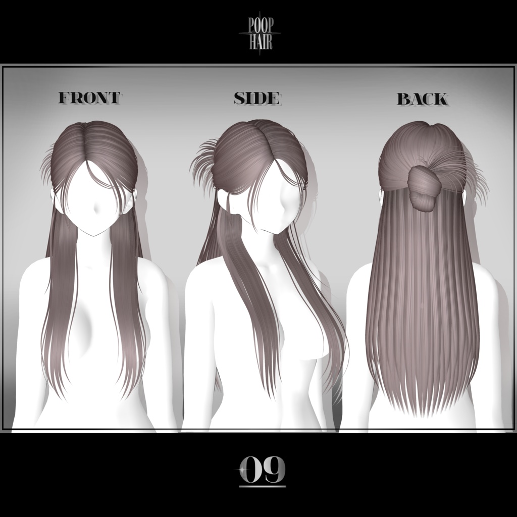 【5 avatars】 HAIR 09