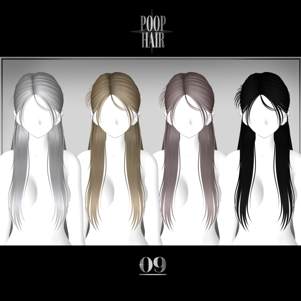 【5 avatars】 HAIR 09