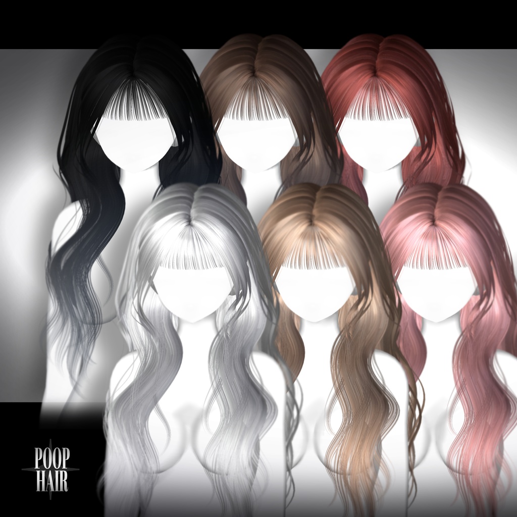 【9 avatars】 HAIR 11