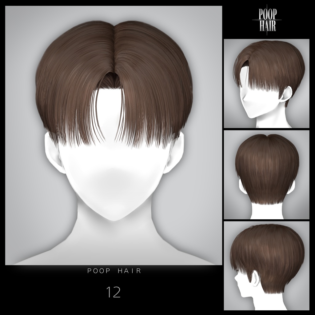 【4 avatars】 HAIR 12