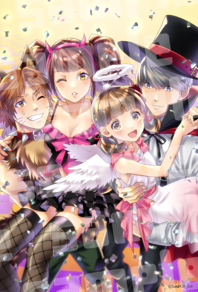 P4真冬&ハロウィンポストカード2種セット