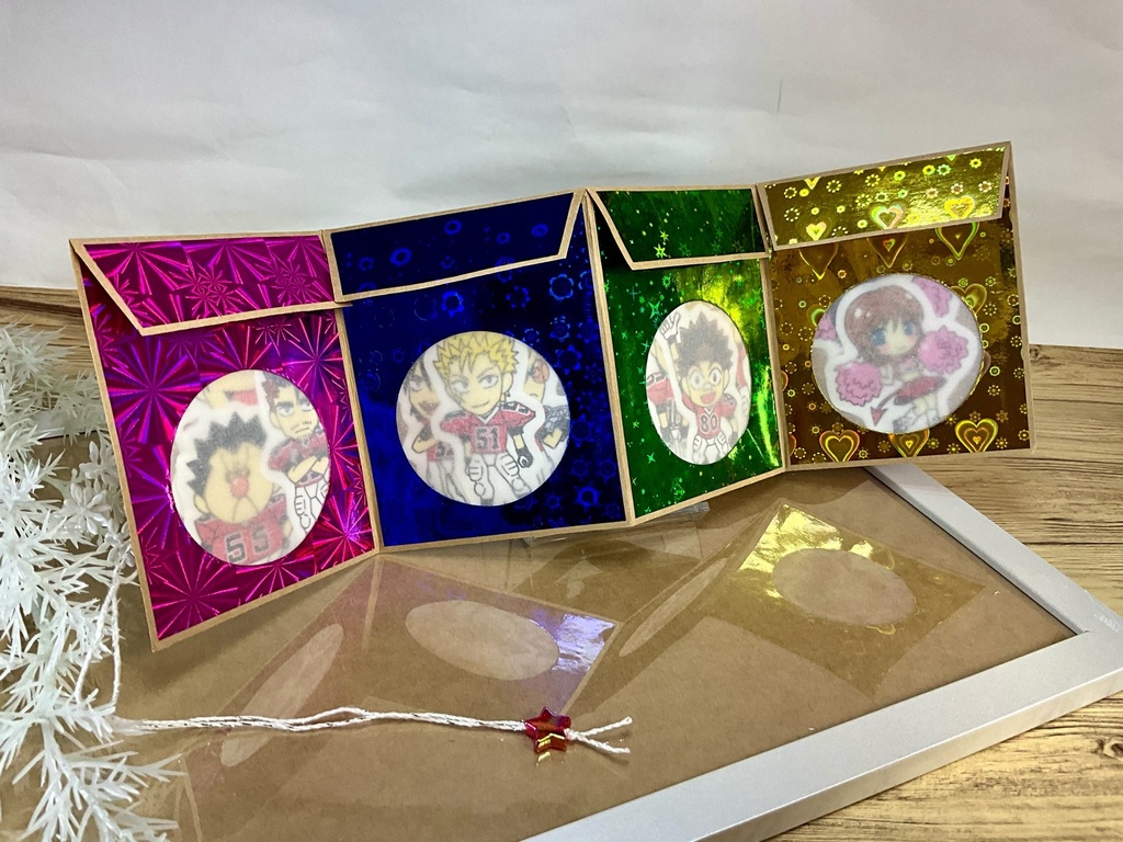 ES21 フレークシールミニブック【泥門デビルバッツ】