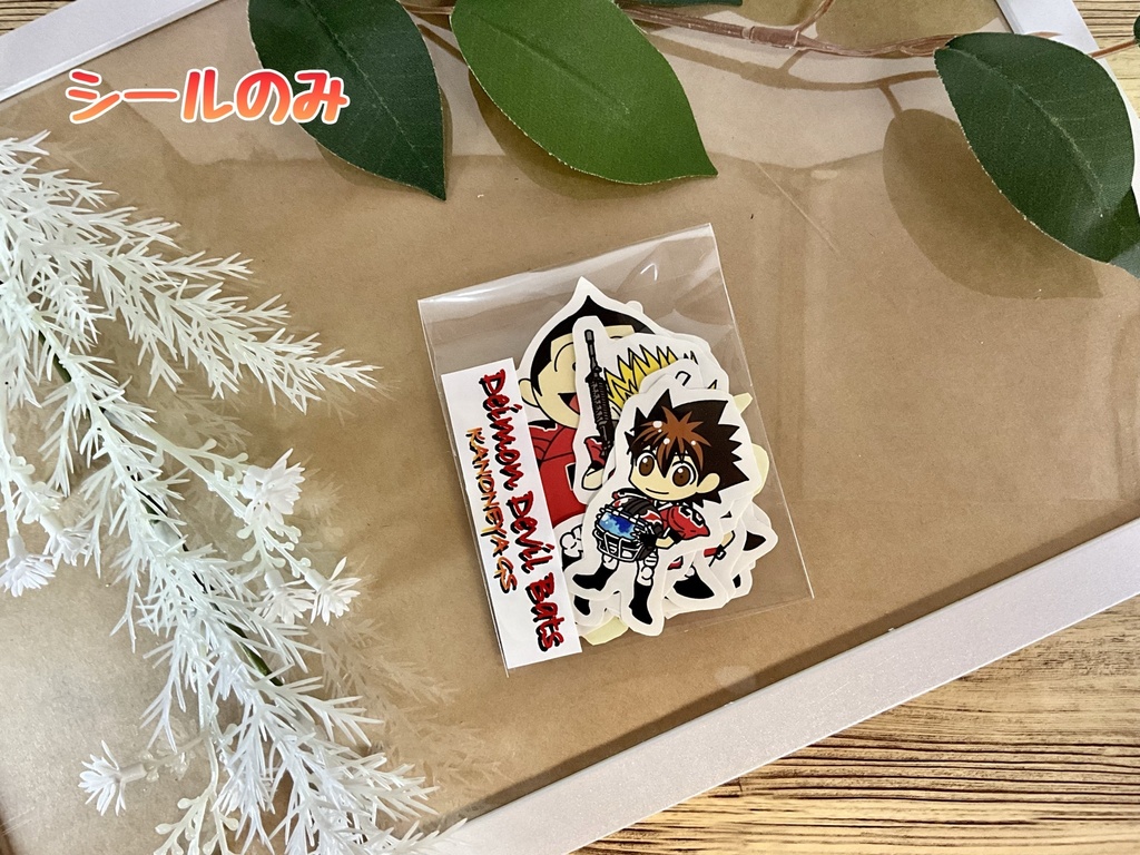 ES21 フレークシールミニブック【泥門デビルバッツ】