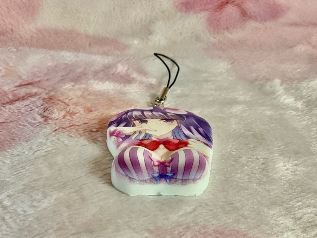 パチュリーミニおっぱいマウスパッドストラップ