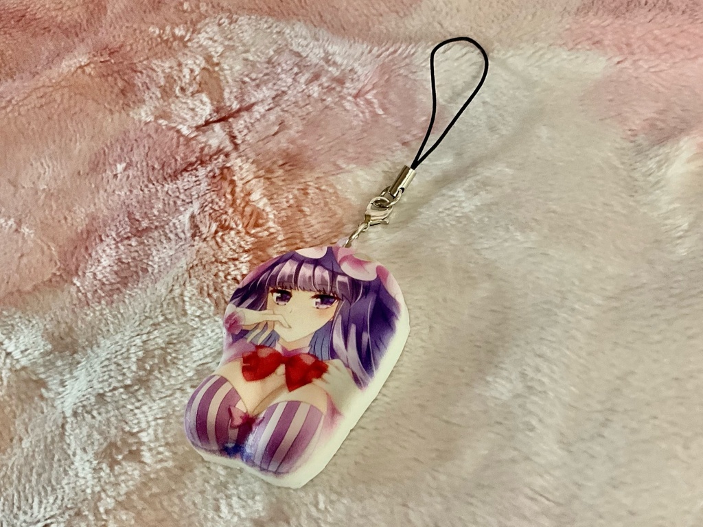 パチュリーミニおっぱいマウスパッドストラップ