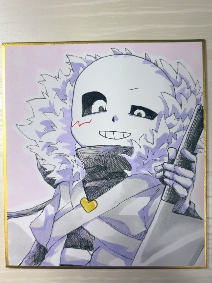 クロス色紙