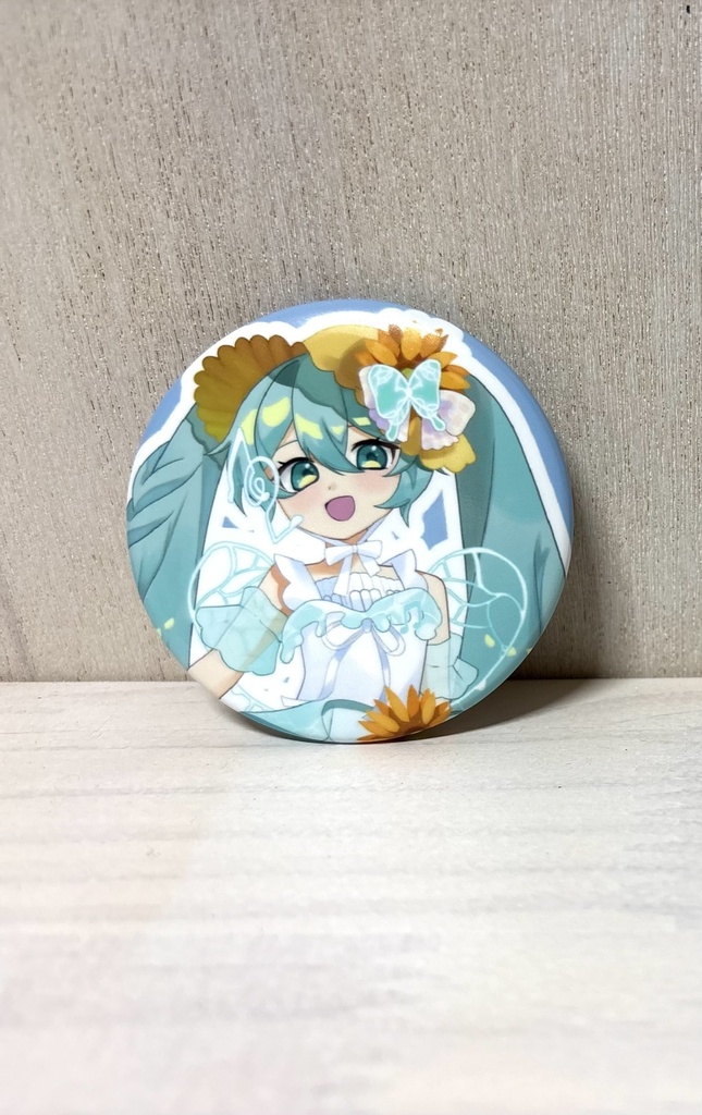 ミク缶バッジ