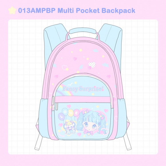 013AMPBP Multi Pocket Backpack