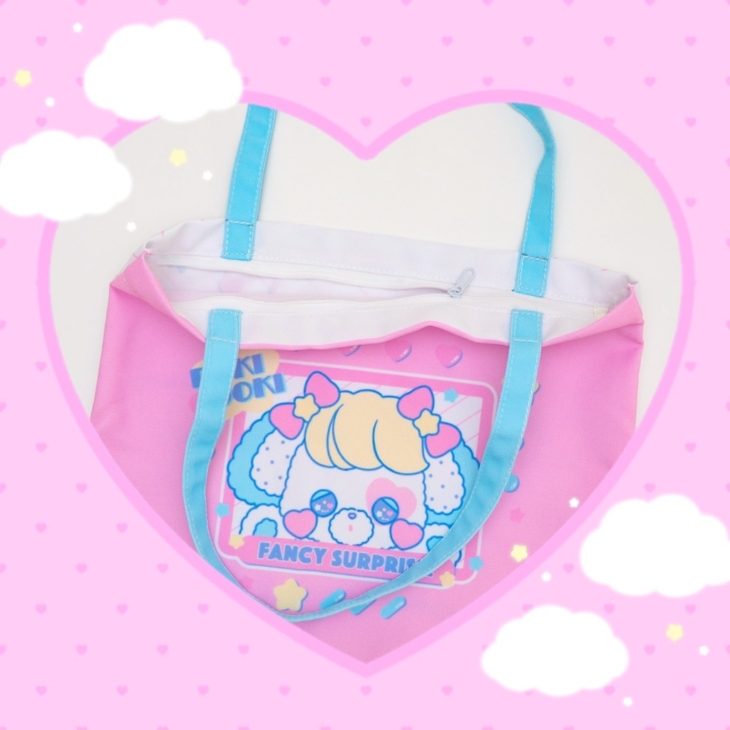 056AZMTB Zipper mini Tote Bag