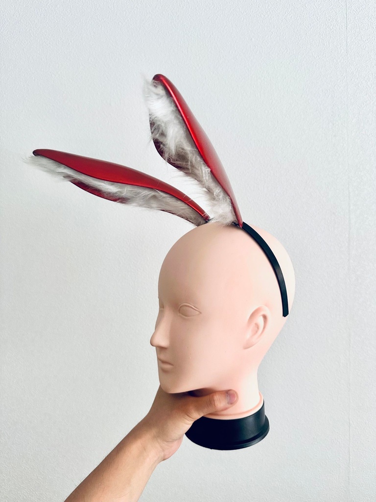 二次元風ウサミミ(組立素体キット)