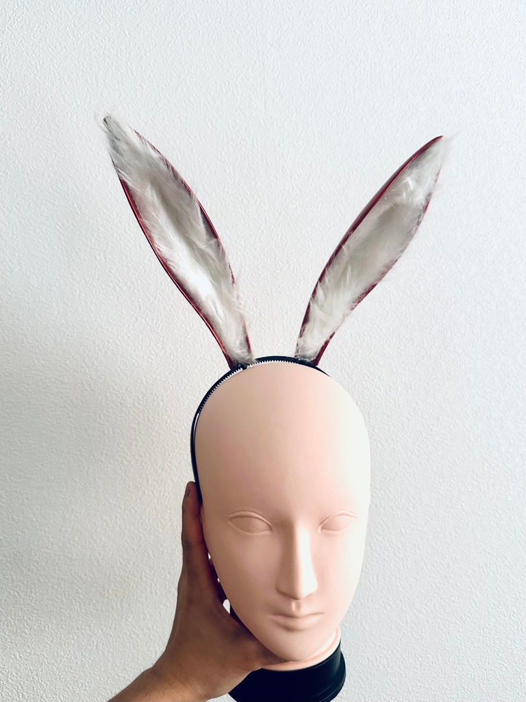 二次元風ウサミミ(組立素体キット)