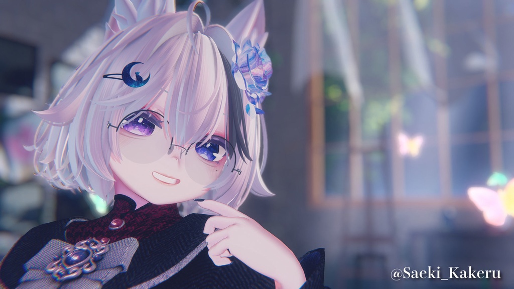 光るラメ付き オトナメイクテクスチャ ハオランくん対応