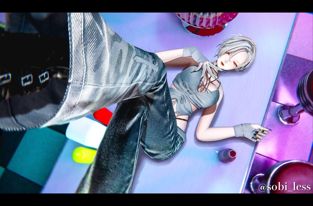 セクシーグラビアポーズ2 Cool&Stylish 93set【VRChat想定】
