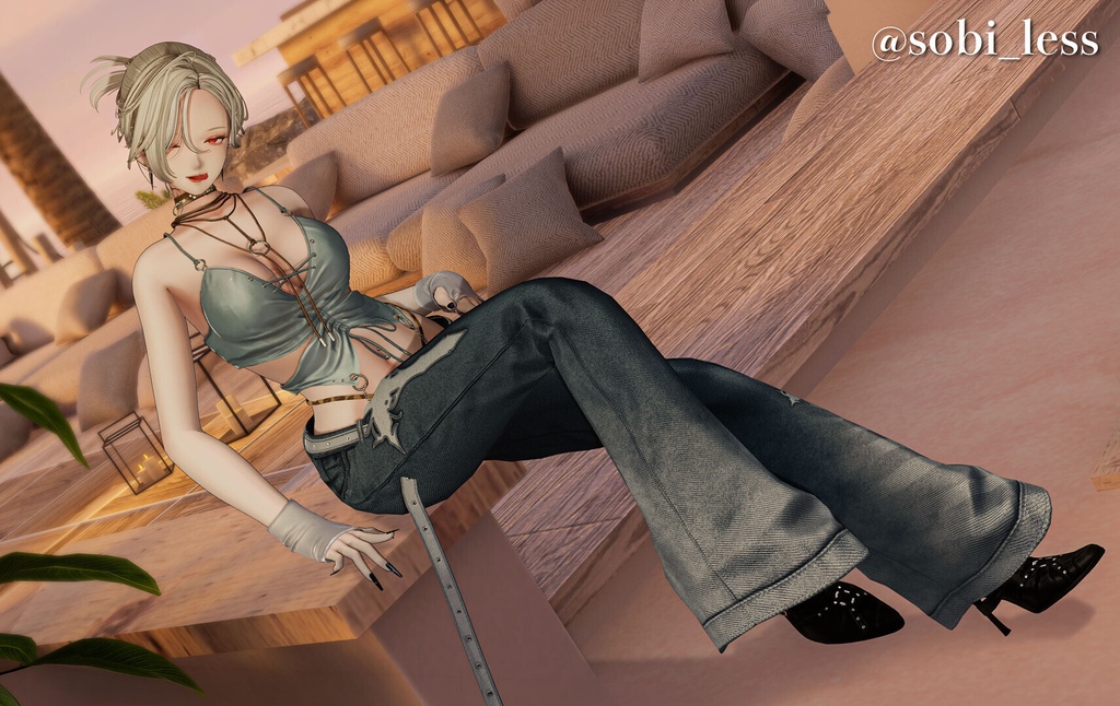 セクシーグラビアポーズ2 Cool&Stylish 93set【VRChat想定】