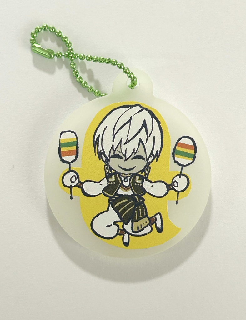 イブラヒム蓄光アクリルキーホルダー