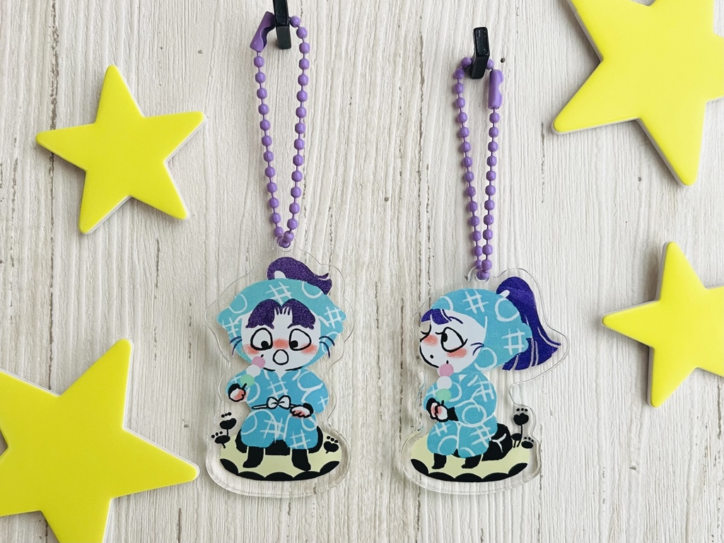 【い組】六年生が一年の頃 同室アクキー2個セット