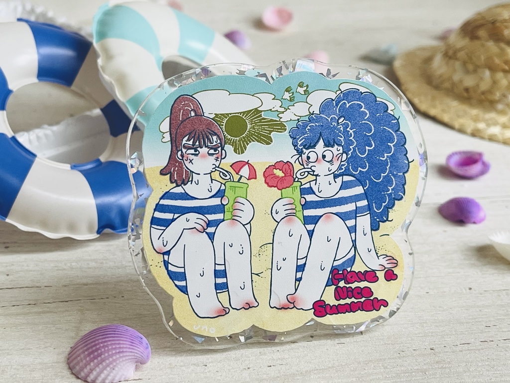 六ろ アクリルスタンド　ポストカード付き