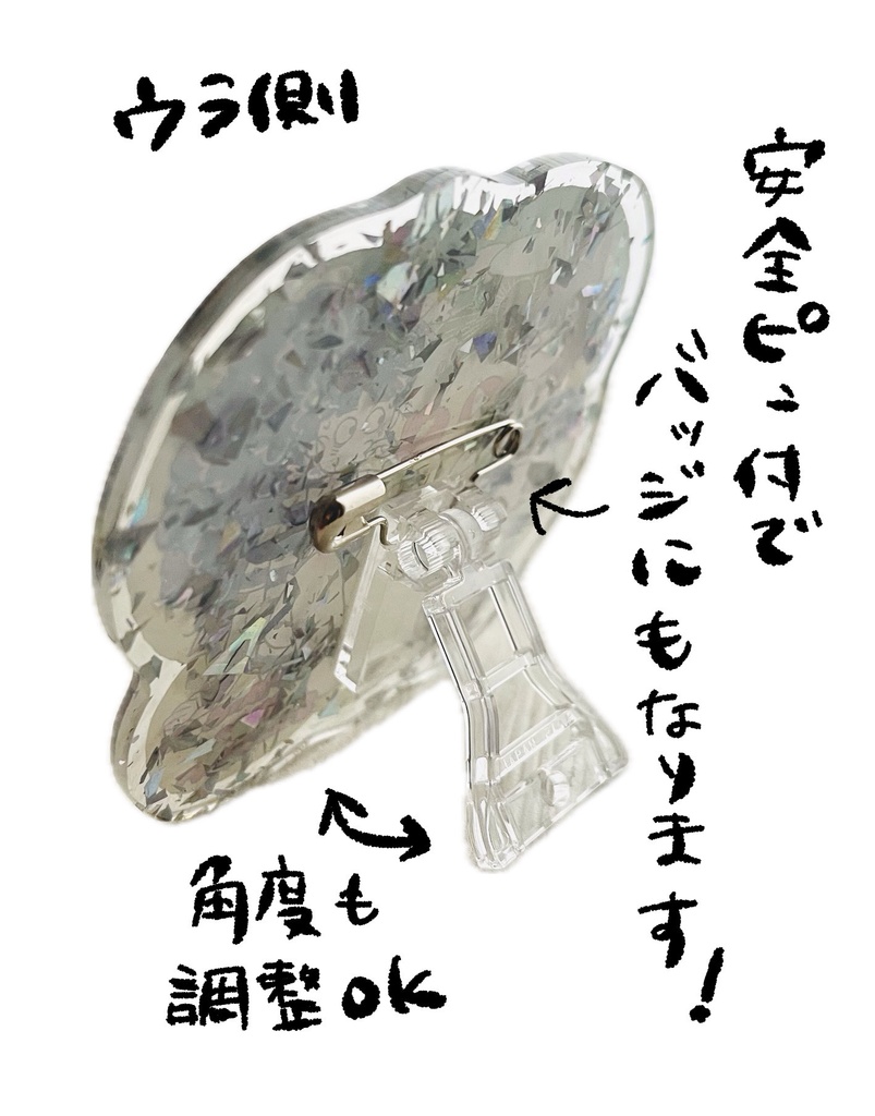 六ろ アクリルスタンド ポストカード付き