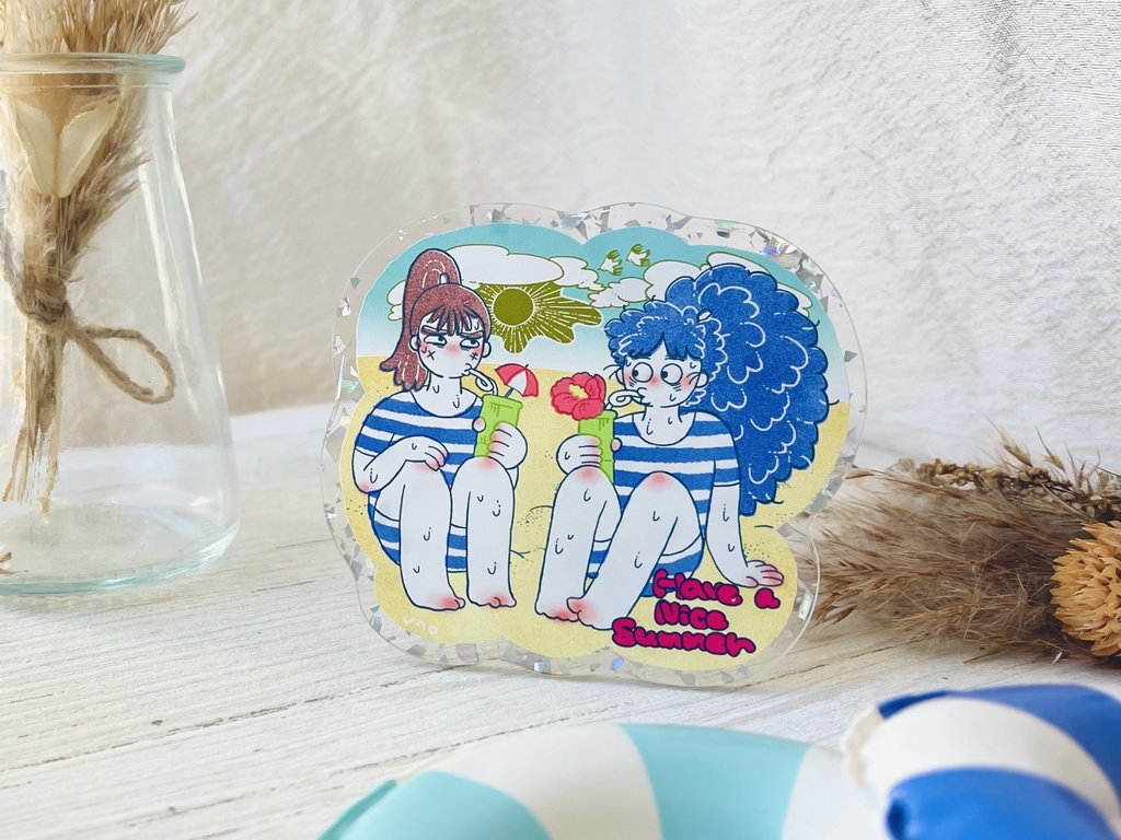 六ろ アクリルスタンド ポストカード付き