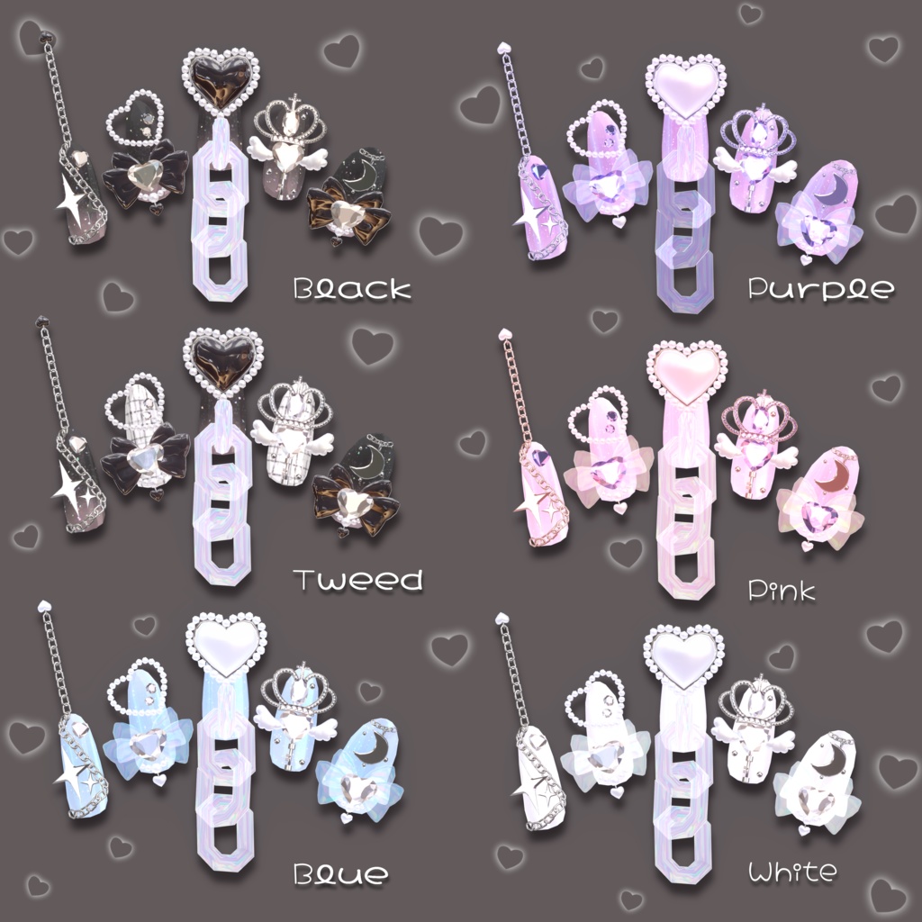 【Summer SALE ☀️】【8アバター対応】AngelMagic♡Nail