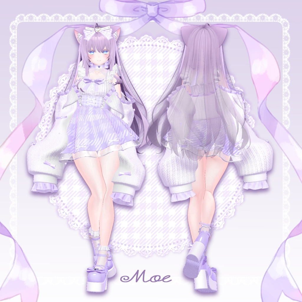 【Summer SALE ☀️】5アバター対応🎀ChouChou♡Ribbon シュシュリボン