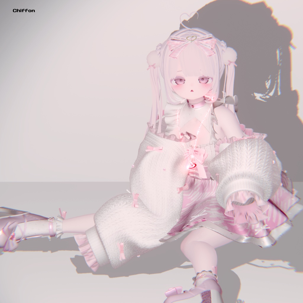 【Summer SALE ☀️】5アバター対応🎀ChouChou♡Ribbon シュシュリボン