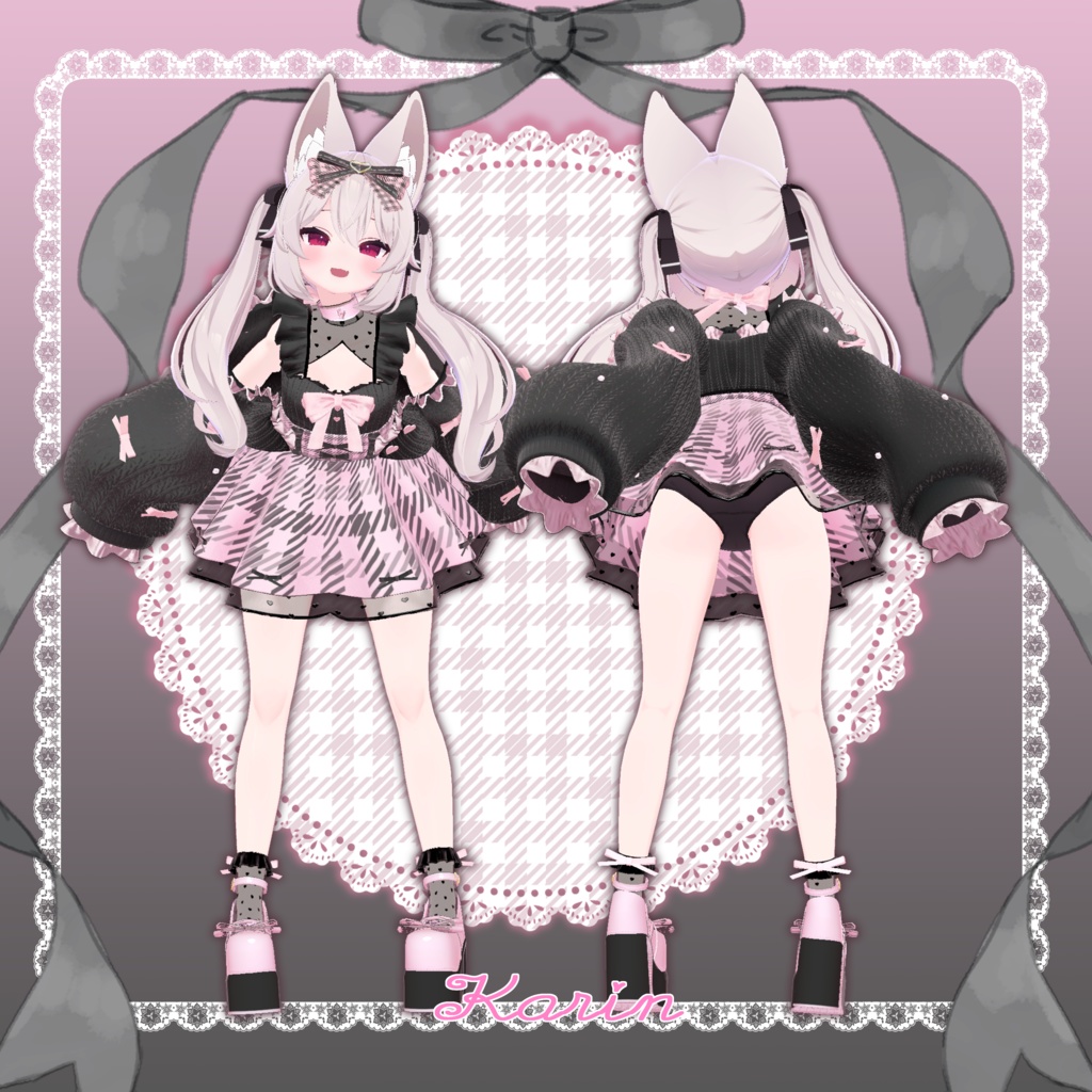 【Summer SALE ☀️】5アバター対応🎀ChouChou♡Ribbon シュシュリボン