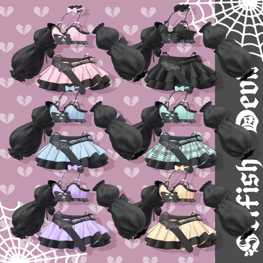 【Summer SALE ☀️】6アバター対応🖤 Selfish Devil👾↝ セルフィッシュデビル