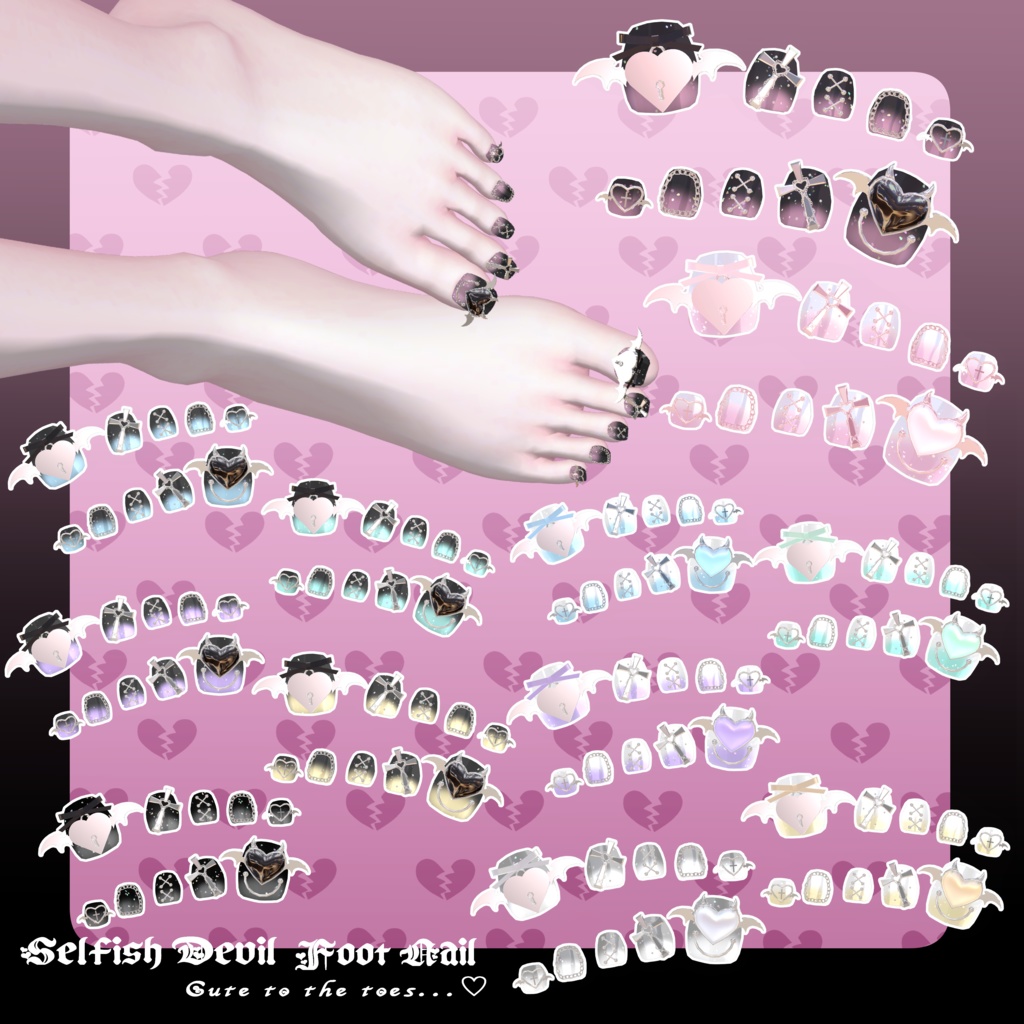 【Summer SALE ☀️】6アバター対応🖤 Selfish Devil👾↝ セルフィッシュデビル