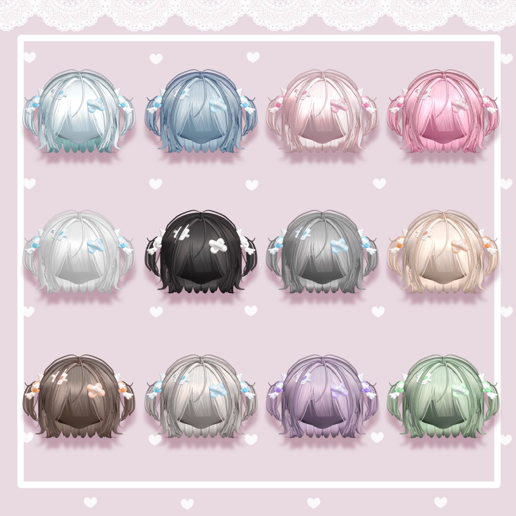 【Summer SALE ☀️】🤍ʚAngel Hairɞ🤍11アバター対応