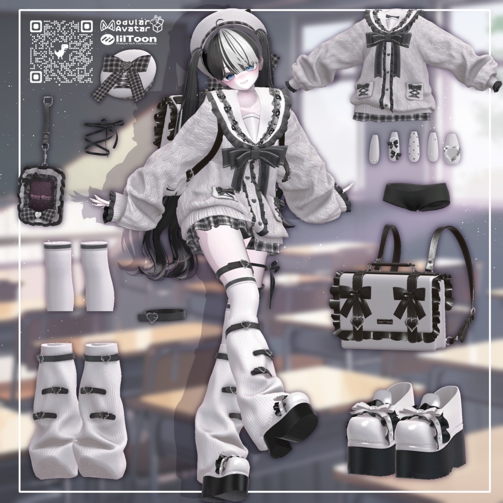 【Summer SALE ☀️】🤍 Melty Sailor 🤍メルティーセーラー🤍【16アバター対応】