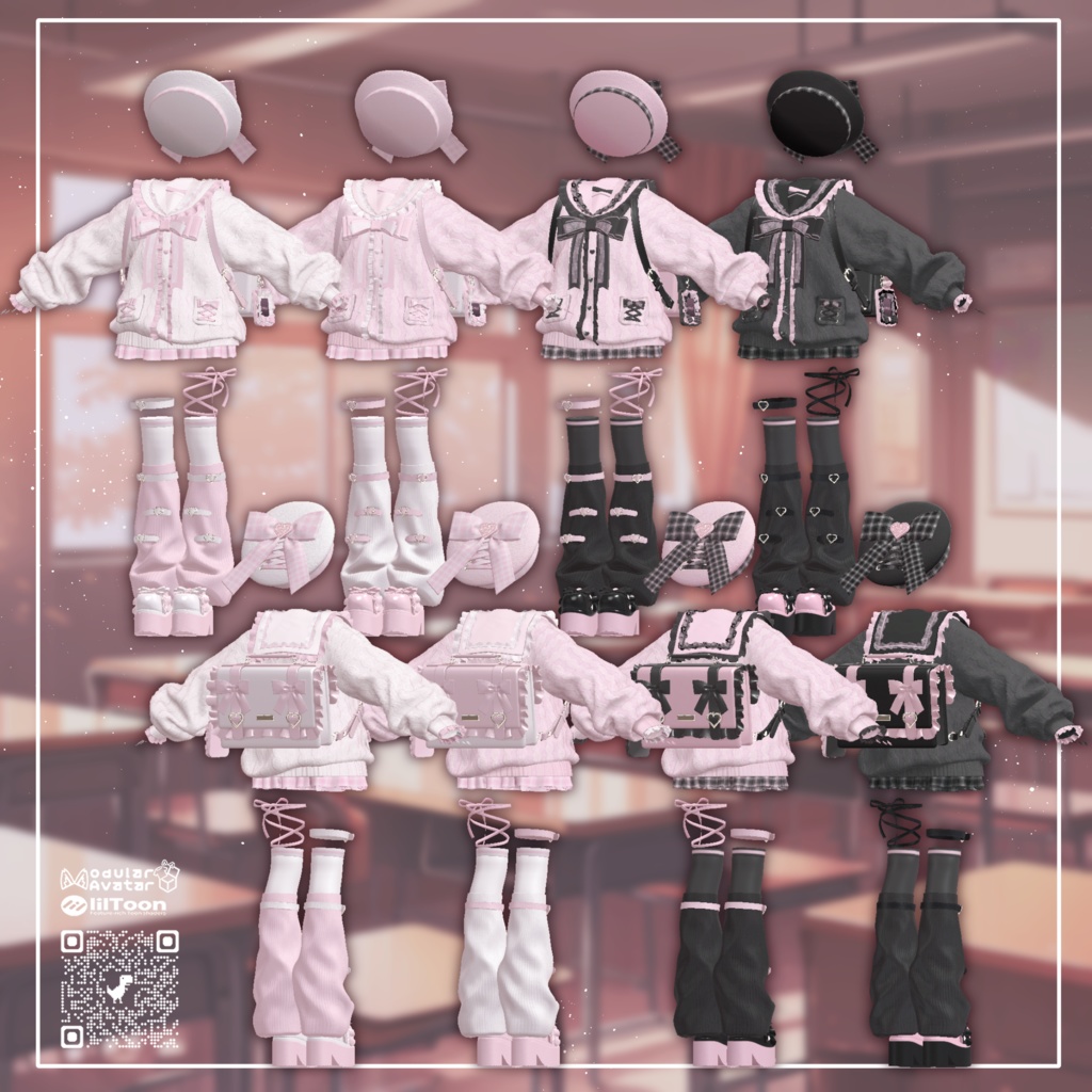 【Summer SALE ☀️】🤍 Melty Sailor 🤍メルティーセーラー🤍【16アバター対応】